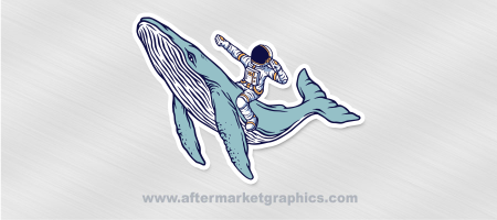 Astronaut Riding a Whale Dabbing